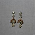 Carlo Zini  Crystals earrings